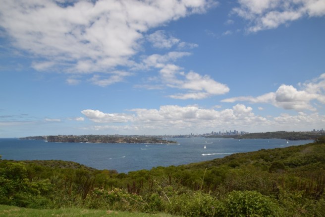 View of Sydney from North  Head,  Manly. 